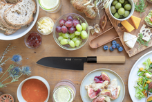 画像をギャラリービューアに読み込む, 三徳包丁・ブラック・朴