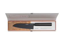 画像をギャラリービューアに読み込む, 三徳包丁・ブラック・黒檀