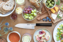 画像をギャラリービューアに読み込む, 三徳包丁・シルバー・黒檀